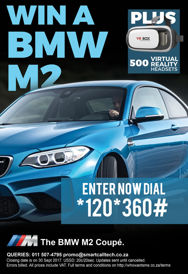 Win a Jaguar BMW M2